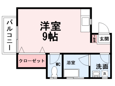 フレンドリー企救丘Ⅱの間取り