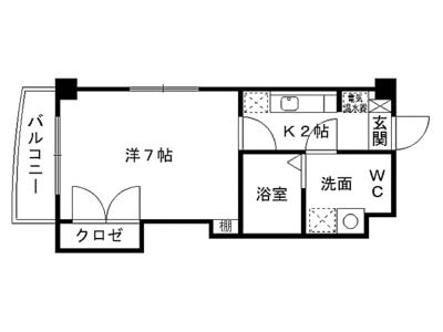 メゾンブリアントの間取り