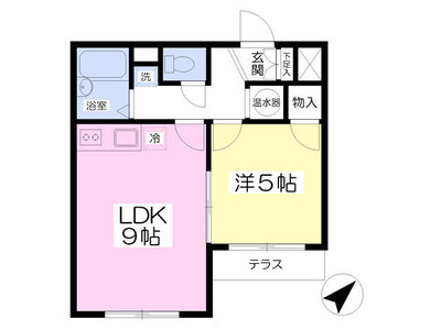 ヴェルデ諏訪の間取り