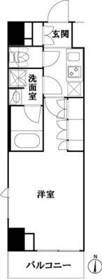 ルーブル池袋弐番館の間取り