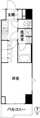 ルーブル池袋弐番館の間取り