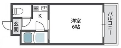 パールハイム駒川の間取り