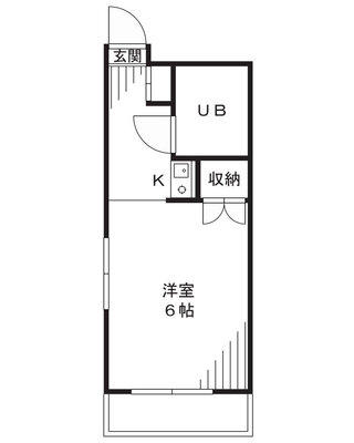 大東マンションの間取り