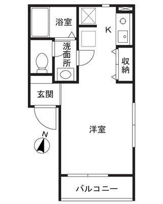 カーサCattleyaの間取り