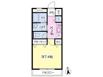 ＳＴＵＤＩＯ－ＦＬＡＴ　ＳＨＩＢＡＹＡＭＡの間取り