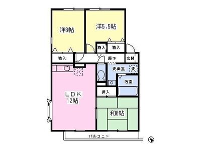 シャスターデージー２２Ｅの間取り