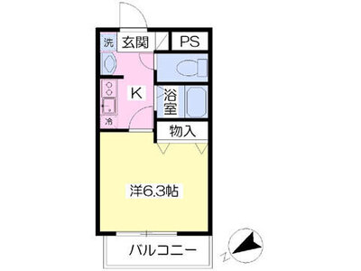 グリーンガーデン・Ｓの間取り