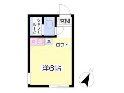 ユナイト金沢八景タントミールの瞳の間取り