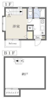 ペイナタル下北沢Ｃ棟の間取り
