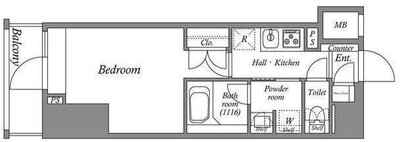 ACP Residence 亀戸の間取り