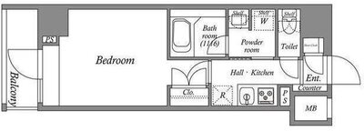 ACP Residence 亀戸の間取り