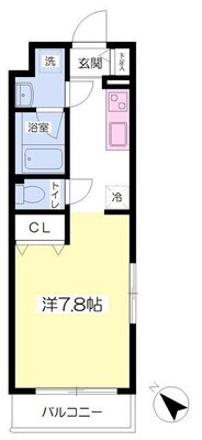 メトロステージＳ妙典富浜の間取り