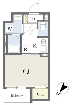 アザレア南林間の間取り
