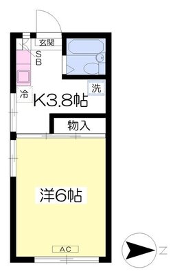 コーポ藤の間取り