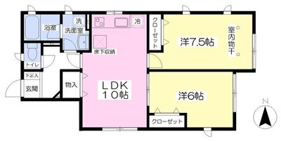 シャルマンの間取り