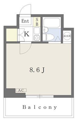 プラーズ鶴見中央の間取り