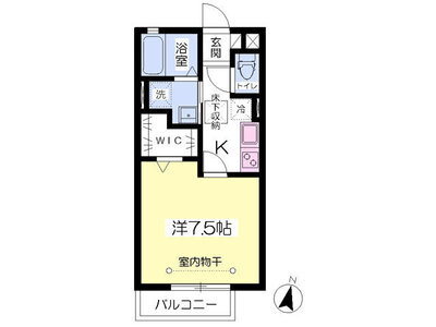 Ｅａｓｔ　Ｂｌｕｅの間取り