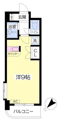 グローリー門司駅前の間取り