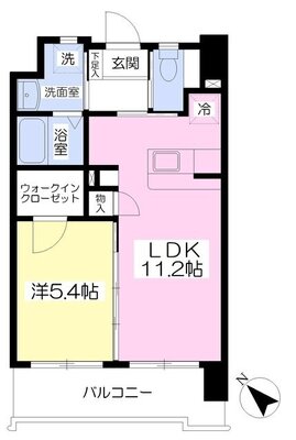 ミーナ原町の間取り