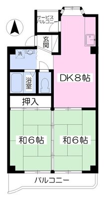アーバン中野の間取り