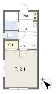 Ｍ′ｓ　ＦｌａｔⅢの間取り