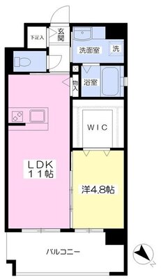 エイペックスⅥの間取り