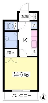 グランドール南与野の間取り