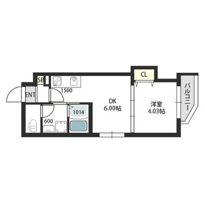 GRAND STEADY 天王寺町の間取り