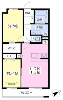 エレフセリアの間取り