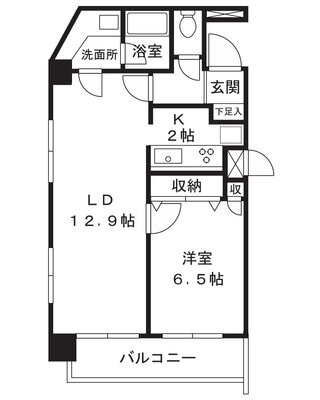 琳和サニーコートの間取り