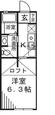 アーバンハウスⅡの間取り