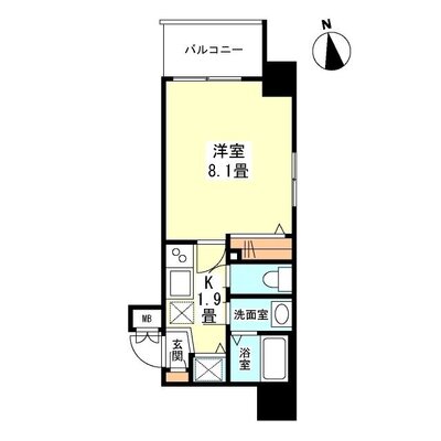 ガーラプレイス新宿御苑の間取り