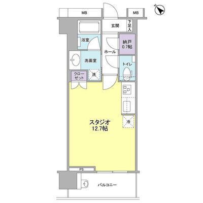 PRISM TOWERの間取り