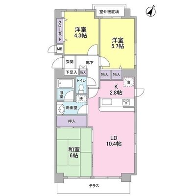 エストレーラの間取り