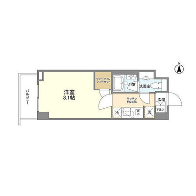 シェノン三軒茶屋の間取り