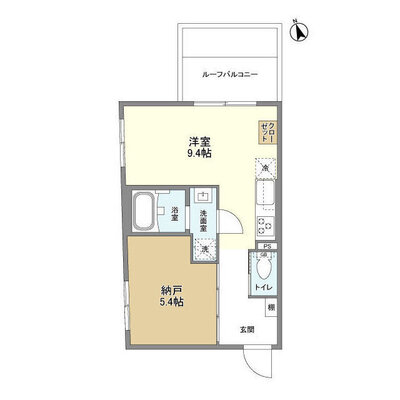 SPHERE YOYOGIUEHARA HILLTOPの間取り