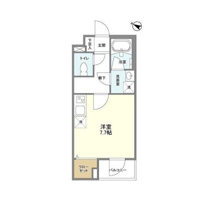 BPRレジデンス仙川の間取り