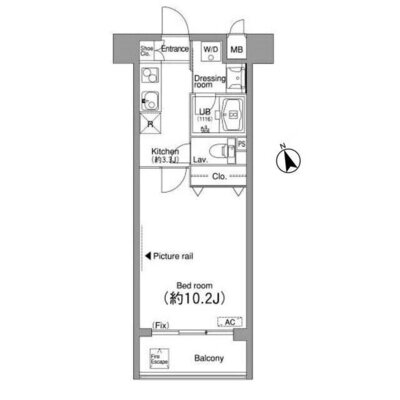 NIKKO APARTMENT HOUSEの間取り