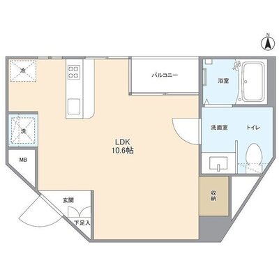 PATH代々木上原の間取り