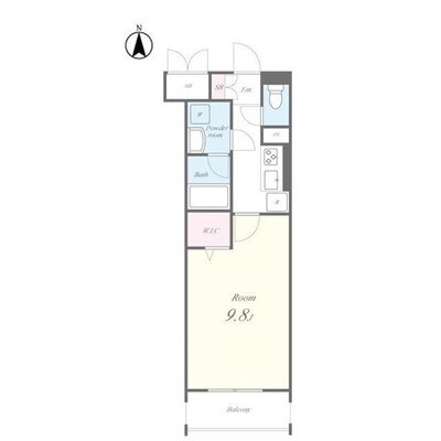 N's PARK Residence 高田馬場の間取り