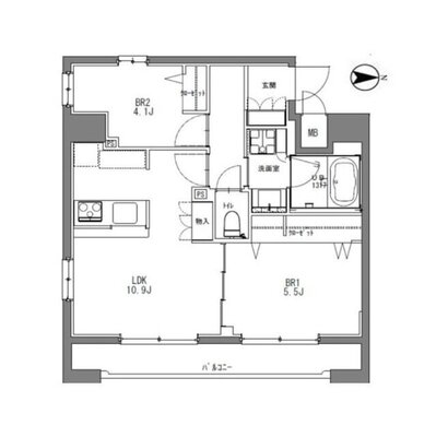 La Douceur秋葉原の間取り