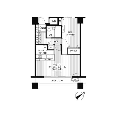 LOOP-Mの間取り