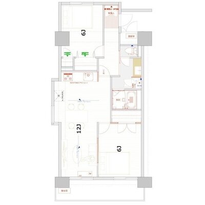 ローズガーデンの間取り