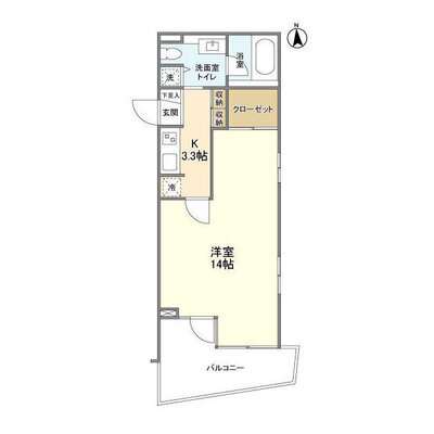 ZEL COURT AOYAMAの間取り