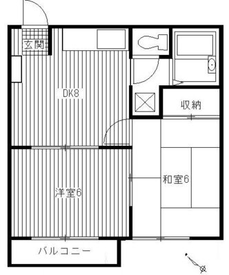 キャッスルくらやの間取り