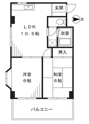 キャッスルくらやの間取り