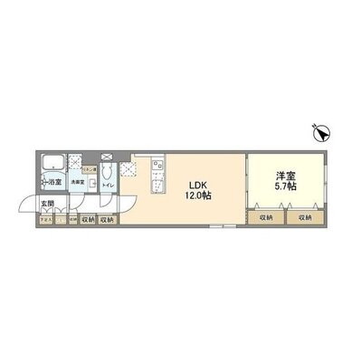 ウェルスクエア武蔵小山Ⅱの間取り