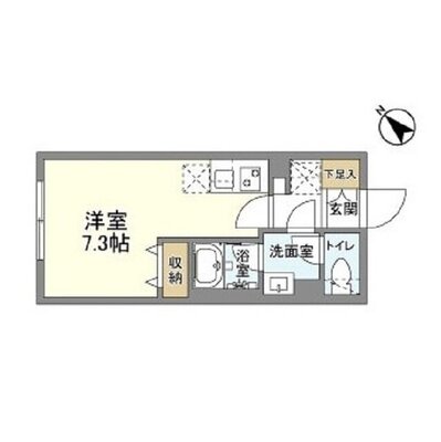 ウェルスクエア武蔵小山Ⅱの間取り