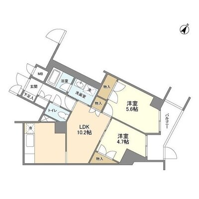 グランフォンテの間取り