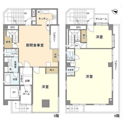 日進ヒルズ代官山の間取り